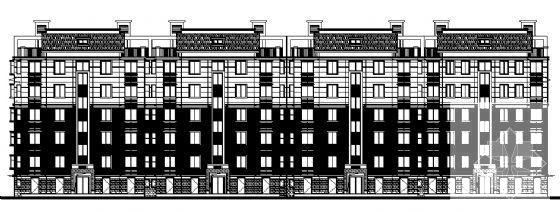 7层住宅楼建筑CAD施工图纸 - 2