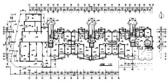 12层小高层住宅楼建筑方案设计图纸（框剪结构） - 4