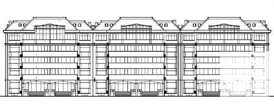 5层住宅楼建筑CAD施工图纸 - 1