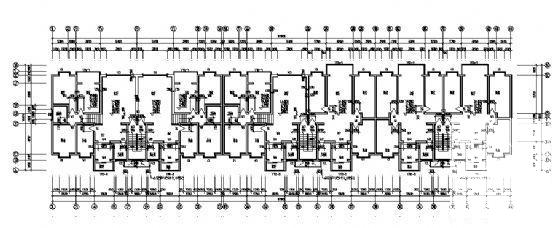 6层住宅楼建筑设计CAD图纸 - 2