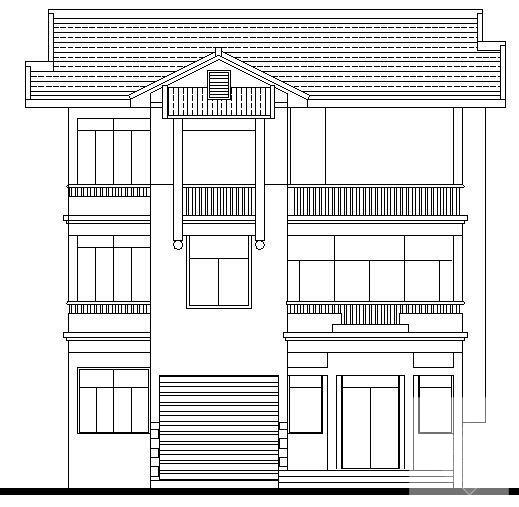 砌体结构村镇建设住宅方案设计CAD图纸 - 3