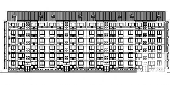 带地下车库的6层多层住宅楼 - 3