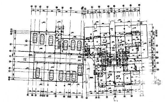 18层小康住宅楼建筑设计CAD图纸 - 1