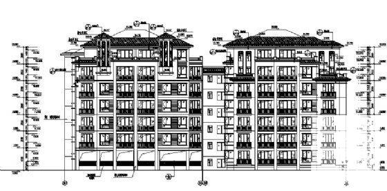 18层小康住宅楼建筑设计CAD图纸 - 2