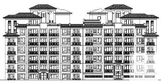 18层小康住宅楼建筑设计CAD图纸 - 3