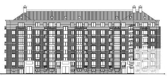小区6层住宅楼建施CAD图纸 - 3