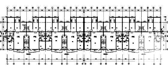 6层底商住宅楼建筑CAD图纸 - 1