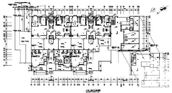 13层万科高层住宅楼建筑方案设计图纸（框剪结构） - 2
