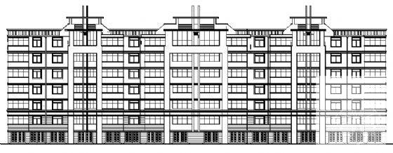 7层复式住宅楼建筑方案（砖混结构） - 3