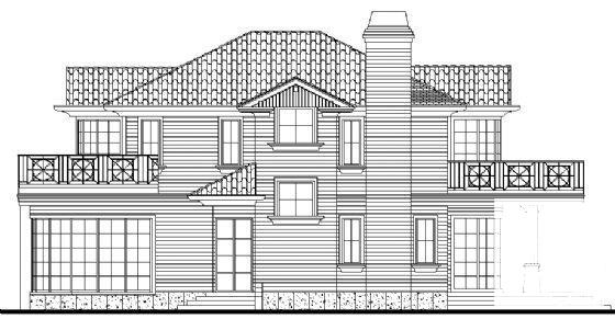 2层别墅建筑、结构CAD施工图纸（砌体结构） - 2