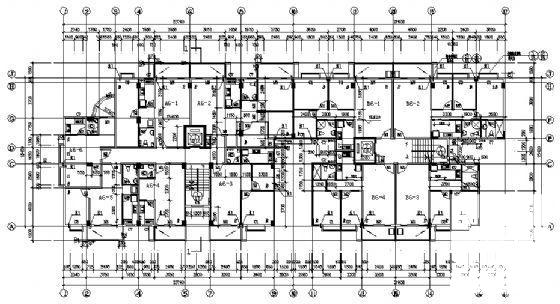 9层底商住宅楼建筑设计方案（框架结构） - 1