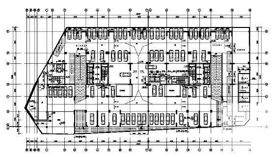 框剪结构都市华庭高层住宅楼建筑施工CAD图纸 - 2