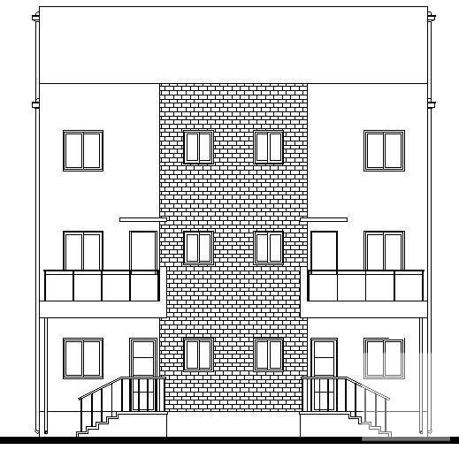 住宅区整体建筑CAD图纸 - 4