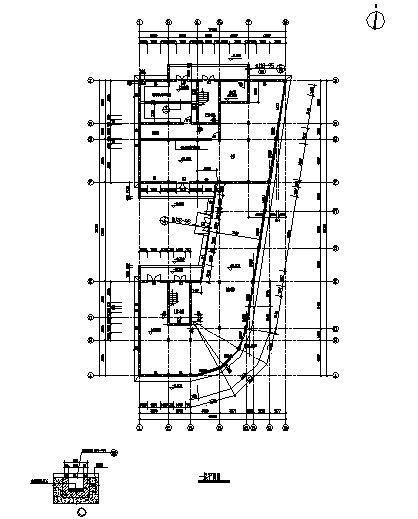 5层砖混结构宿舍楼CAD施工图纸 - 3