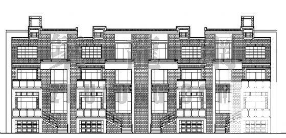 城镇居民新型住宅建筑CAD图纸 - 2