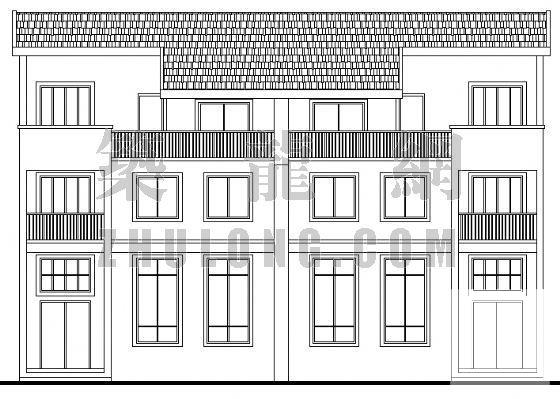 精美小康农居建筑施工CAD图纸 - 3