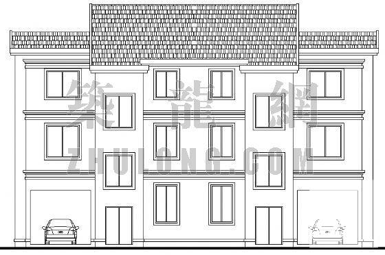小康农居建筑设计CAD图纸 - 4