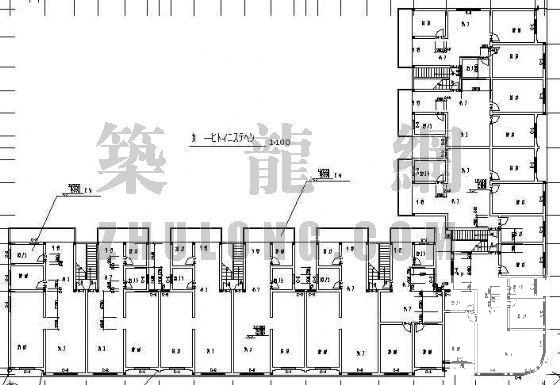 东方商厦住宅建筑CAD施工图纸 - 1