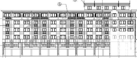 东方商厦住宅建筑CAD施工图纸 - 3