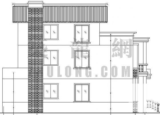 农村住宅建筑CAD施工图纸 - 1