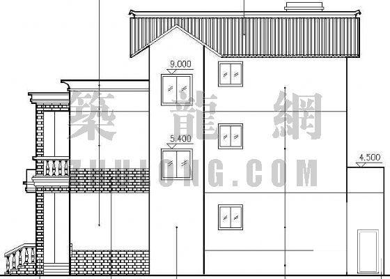 农村住宅建筑CAD施工图纸 - 2