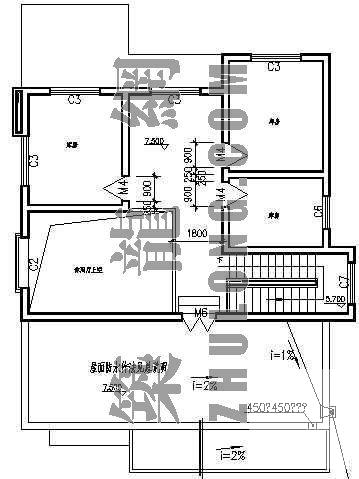 农村住宅建筑CAD施工图纸 - 4