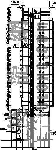 精美商住楼建筑CAD施工图纸 - 2