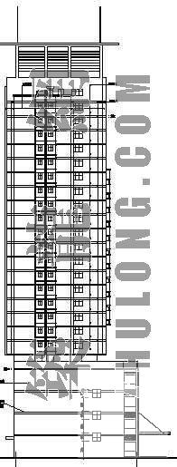 精美商住楼建筑CAD施工图纸 - 3