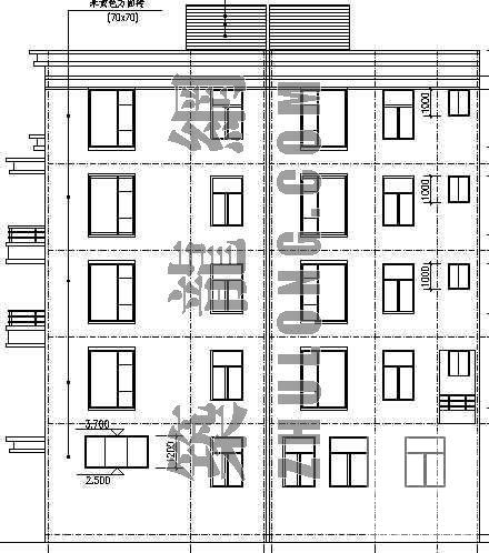 私人别墅建筑结构电气给排水CAD施工图纸 - 2