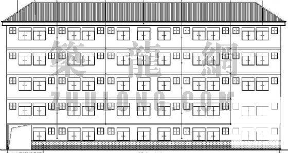 中学学生公寓建筑CAD施工图纸 - 1