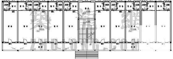 中学学生公寓建筑CAD施工图纸 - 3