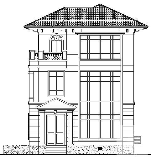 精美别墅建筑CAD施工图纸 - 3