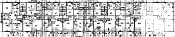 小区住宅楼建筑CAD施工图纸 - 2