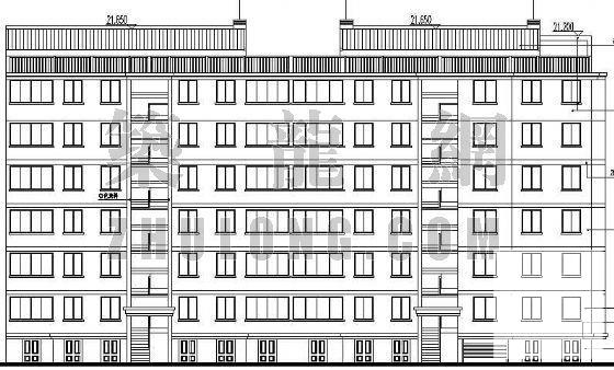 精美小区住宅楼建筑CAD施工图纸 - 2