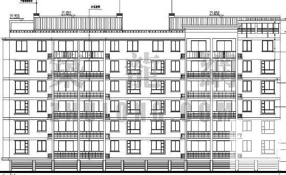 精美小区住宅楼建筑CAD施工图纸 - 4