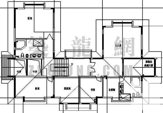 精美别墅建筑CAD图纸 - 2