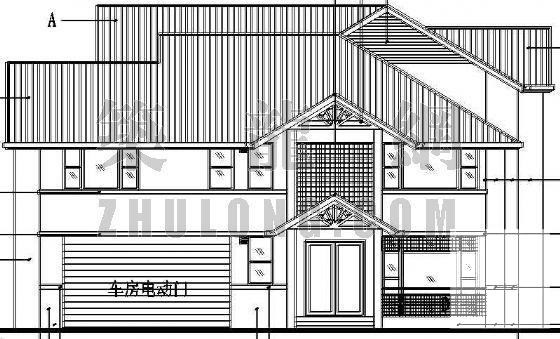 精美别墅建筑CAD图纸 - 4