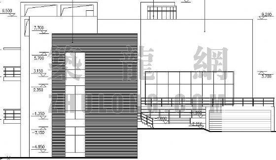 豪华别墅建筑CAD施工图纸 - 2