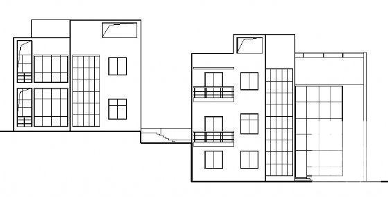 豪华别墅建筑CAD施工图纸 - 3