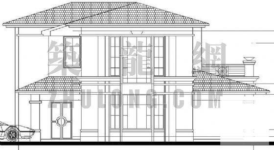 精美别墅建筑CAD图纸 - 1