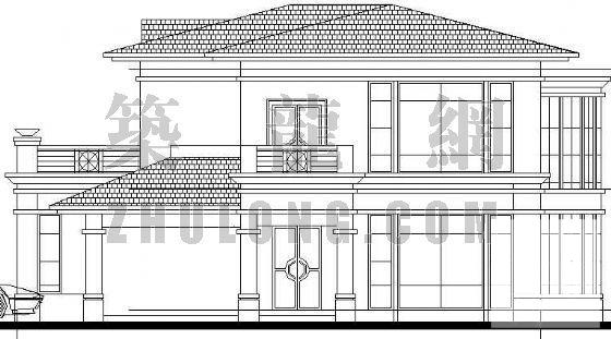 精美别墅建筑CAD图纸 - 2