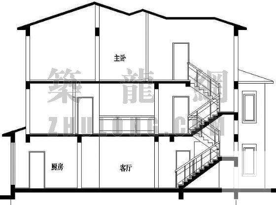 精致别墅建筑CAD图纸 - 4