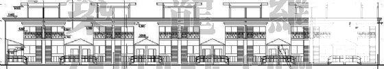 连排别墅建筑CAD施工图纸 - 4