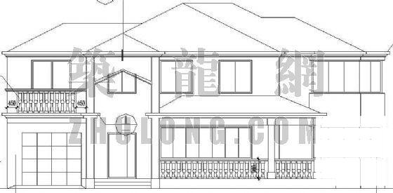 精美别墅建筑设计CAD图纸 - 2