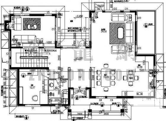 精美别墅区建筑CAD施工图纸 - 2
