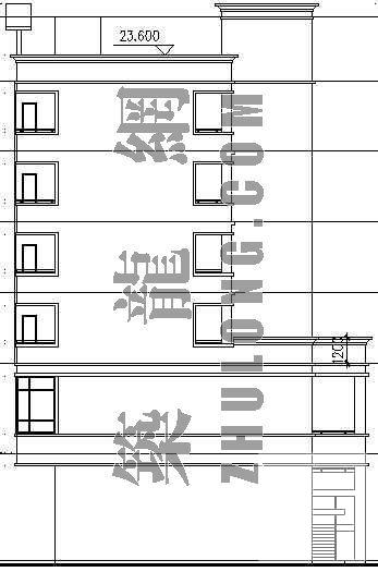 最新整理宿舍楼建筑CAD施工图纸 - 1