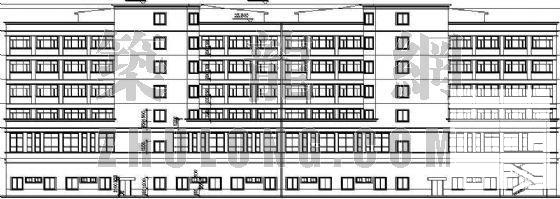 最新整理宿舍楼建筑CAD施工图纸 - 3