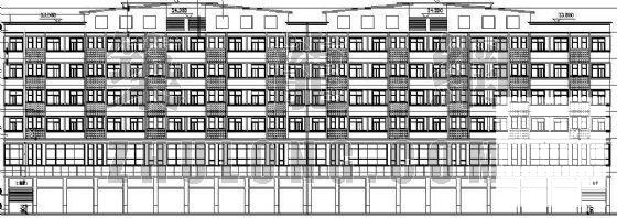 最新整理宿舍楼建筑CAD施工图纸 - 4