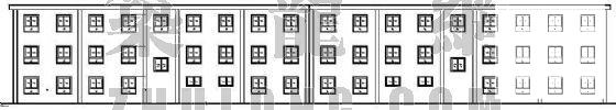 公司职工宿舍建筑CAD图纸 - 3