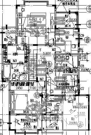 高档2层别墅建筑CAD施工图纸 - 4